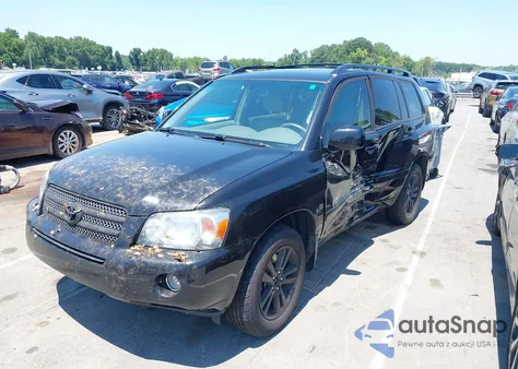 2007 Toyota Highlander Hybrid Limited V6 z USA, uszkodzony, nr VIN JTEGW21A370018014